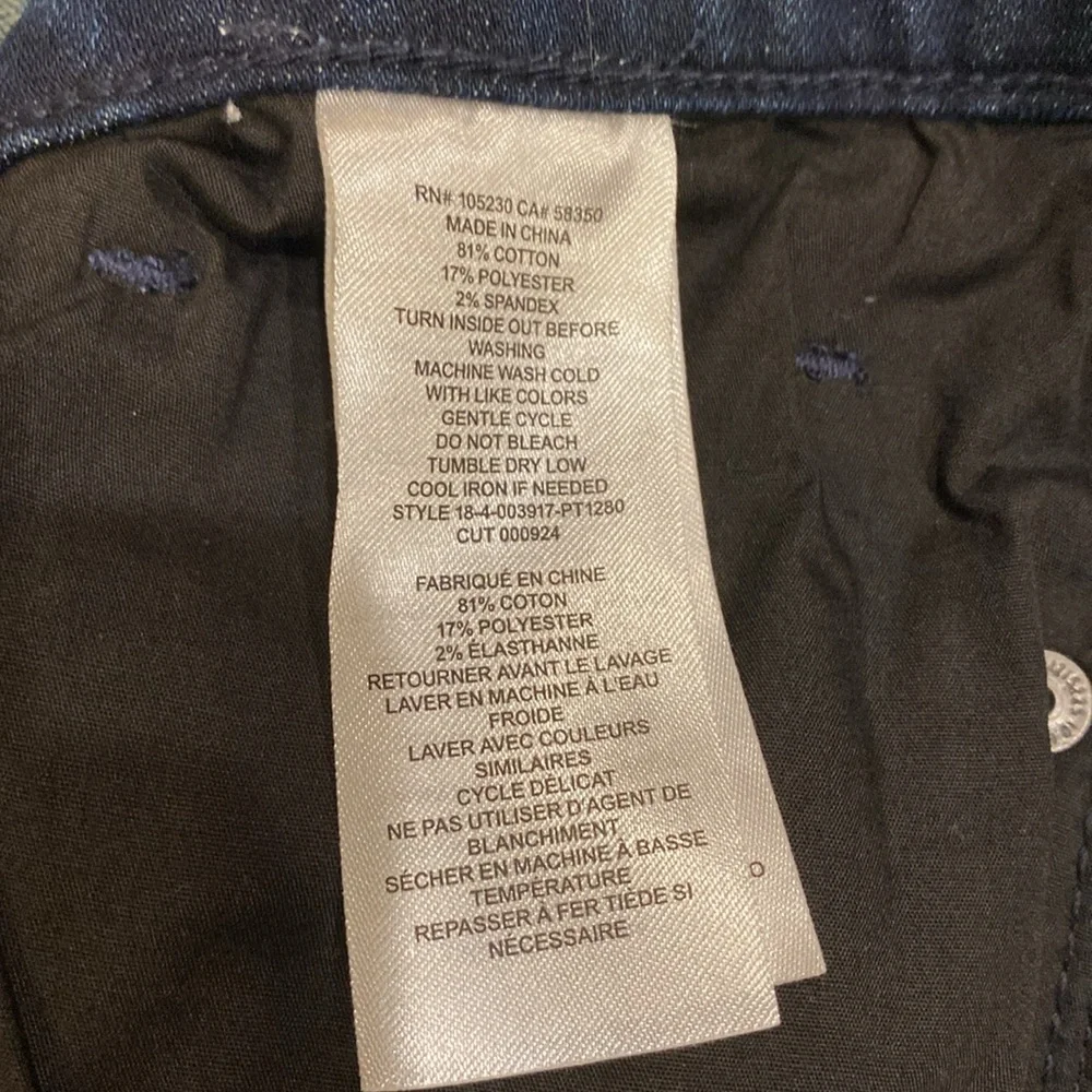 Current/Elliott the Stiletto in Ervin skinny plaid packets jeans size 12